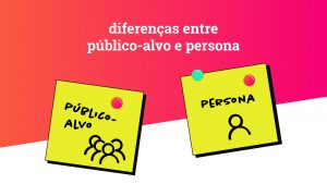 Infográfico: diferença entre público alvo e persona